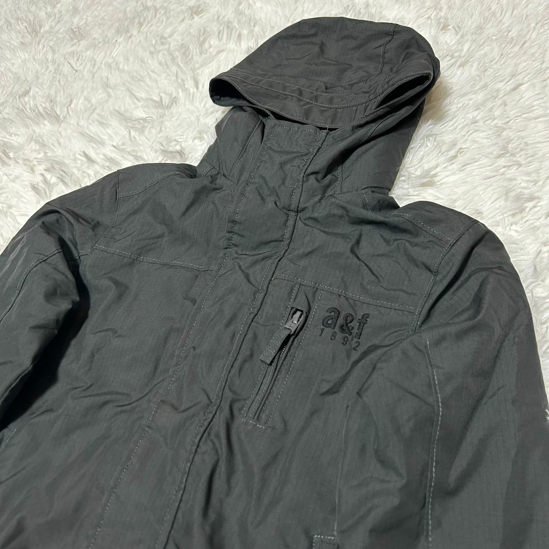 Abercrombie&Fitch(アバクロンビーアンドフィッチ)の【超美品】アバクロ ジャンパー/ブルゾン XS チャコールグレー ✓3251 レディースのジャケット/アウター(ブルゾン)の商品写真