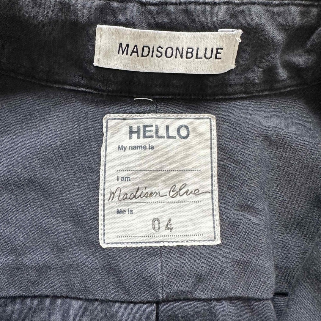 MADISONBLUE(マディソンブルー)の【MADISON BLUE】マディソンブルー 04 S シャツ 長袖 B刺繍 メンズのトップス(シャツ)の商品写真