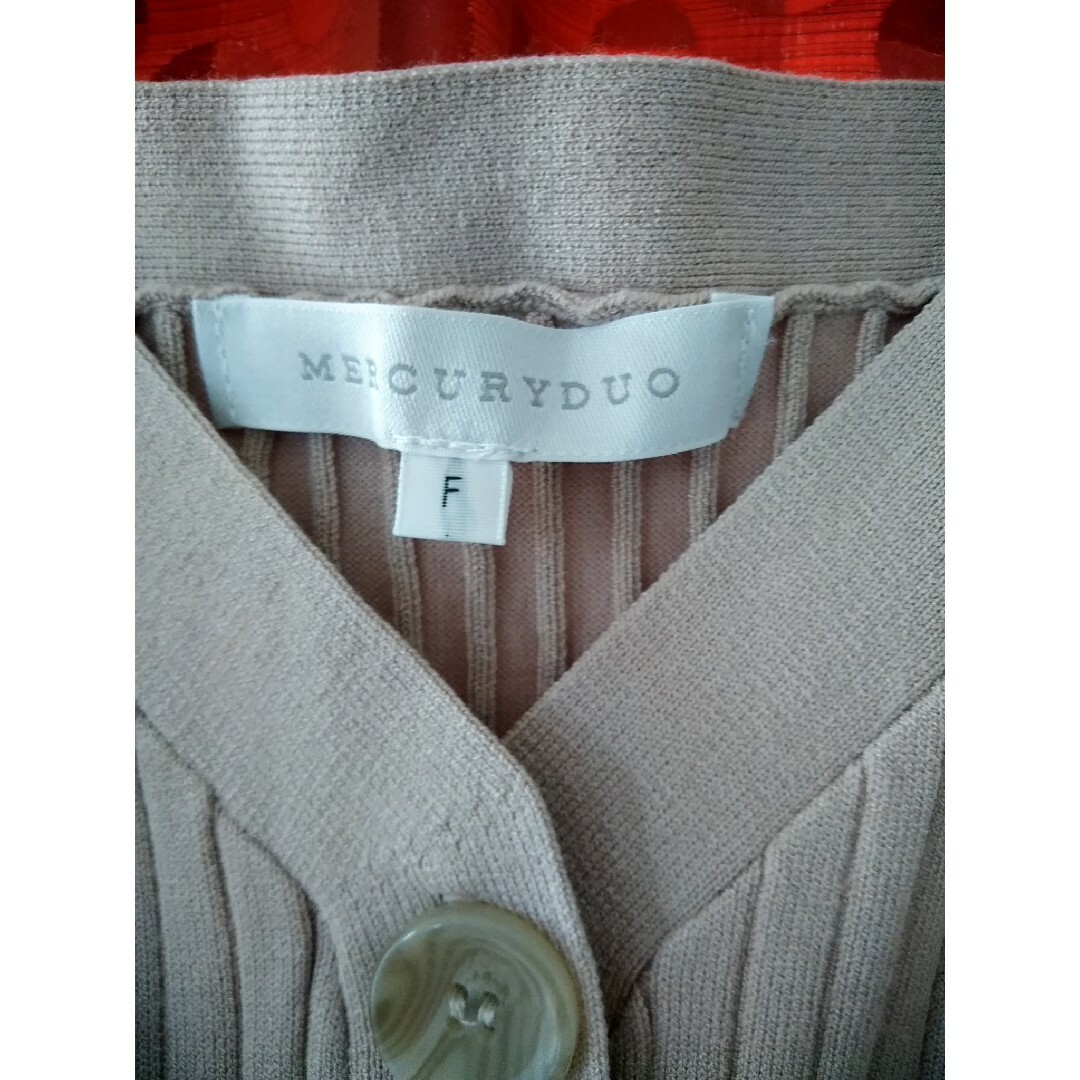MERCURYDUO(マーキュリーデュオ)の美品❗MERCURYDUO ハイゲージニット　キャミワンピ　size/FREE❗ レディースのワンピース(ロングワンピース/マキシワンピース)の商品写真