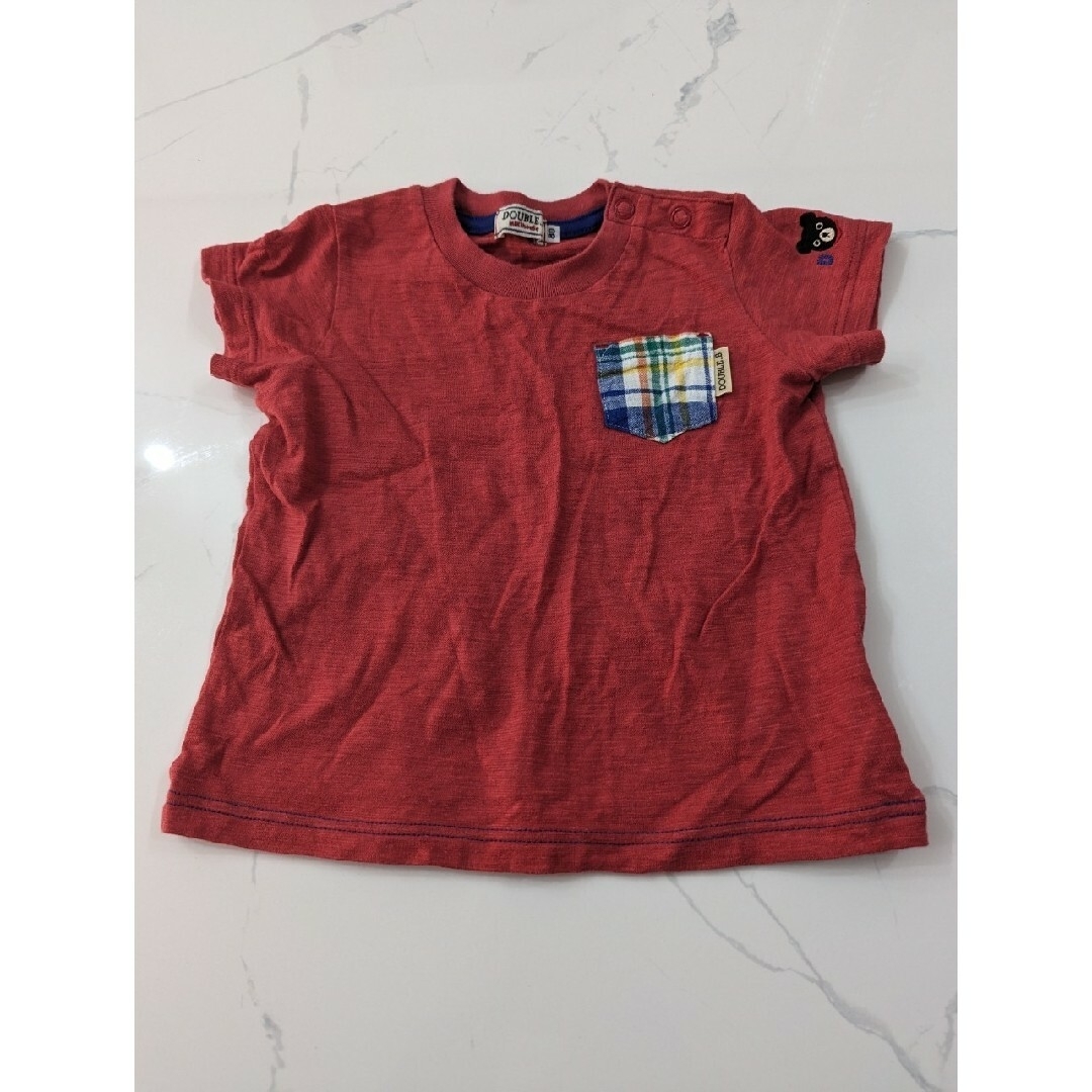 mikihouse(ミキハウス)のTシャツ　半袖　MIKIHOUSE　ダブルビー キッズ/ベビー/マタニティのベビー服(~85cm)(Ｔシャツ)の商品写真