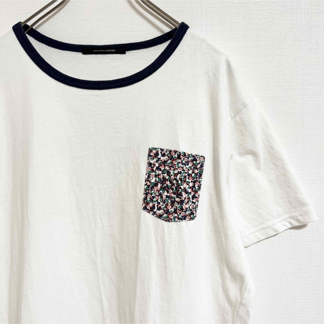 URBAN RESEARCH DOORS(アーバンリサーチドアーズ)のURBAN RESEARCH DOORS｜ポケットTシャツ カットソー メンズのトップス(Tシャツ/カットソー(半袖/袖なし))の商品写真