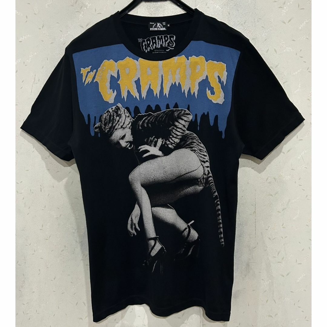 HYSTERIC GLAMOUR(ヒステリックグラマー)の＊ヒステリックグラマー THE CRAMPS キャットウーマン 半袖Tシャツ M メンズのトップス(Tシャツ/カットソー(半袖/袖なし))の商品写真