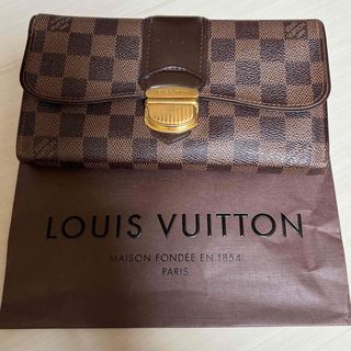 ルイヴィトン(LOUIS VUITTON)の廃盤　ルイヴィトン　ポルトフォイユシスティナ　ダミエ　長財布(長財布)