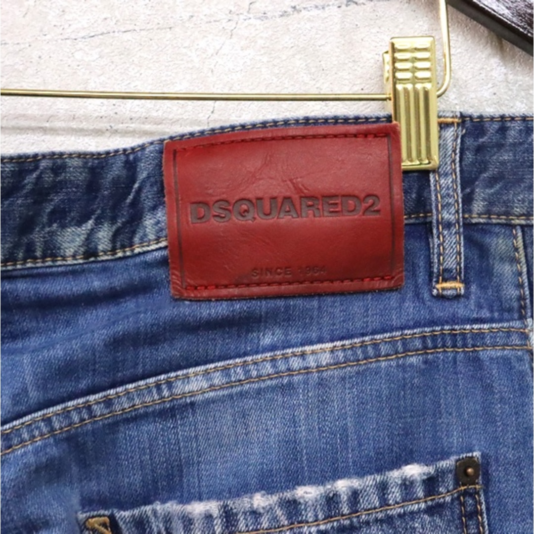 DSQUARED2(ディースクエアード)の【広尾店】 DSQUARED2 メンズ ダメージデニムパンツ 【13940】 メンズのパンツ(デニム/ジーンズ)の商品写真