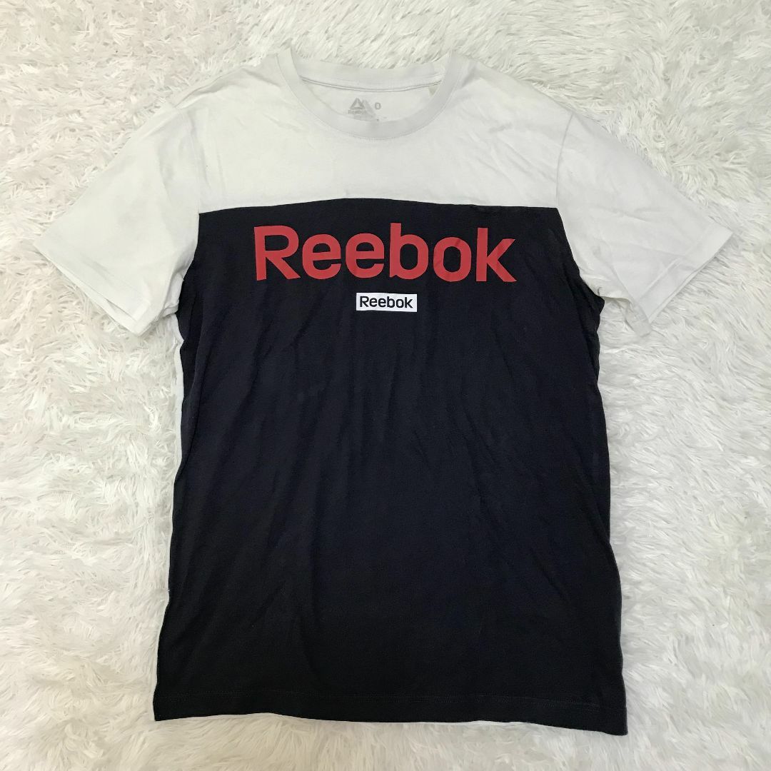 Reebok(リーボック)の【美品】リーボック 半袖Tシャツ 2点セット M L 赤系 白系 ✓3227 メンズのトップス(Tシャツ/カットソー(七分/長袖))の商品写真