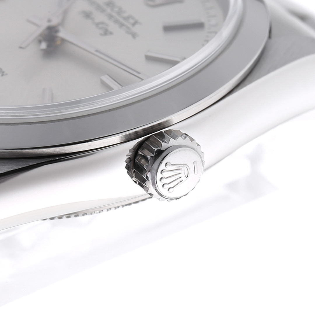 ROLEX(ロレックス)のロレックス エアキング 14000M シルバー バー K番 メンズ 中古 腕時計 メンズの時計(腕時計(アナログ))の商品写真