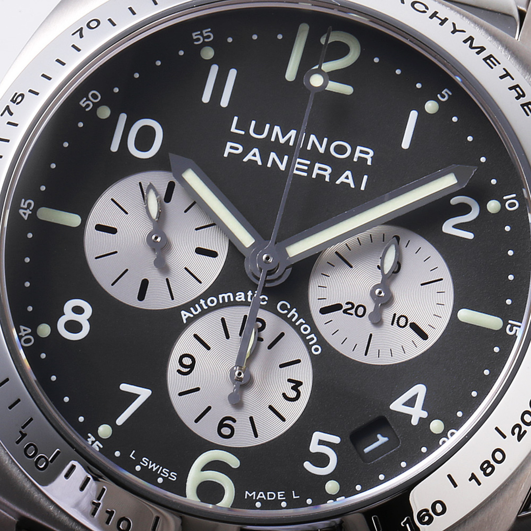 PANERAI(パネライ)のパネライ ルミノール クロノグラフ PAM00122 E番 メンズ 中古 腕時計 メンズの時計(腕時計(アナログ))の商品写真