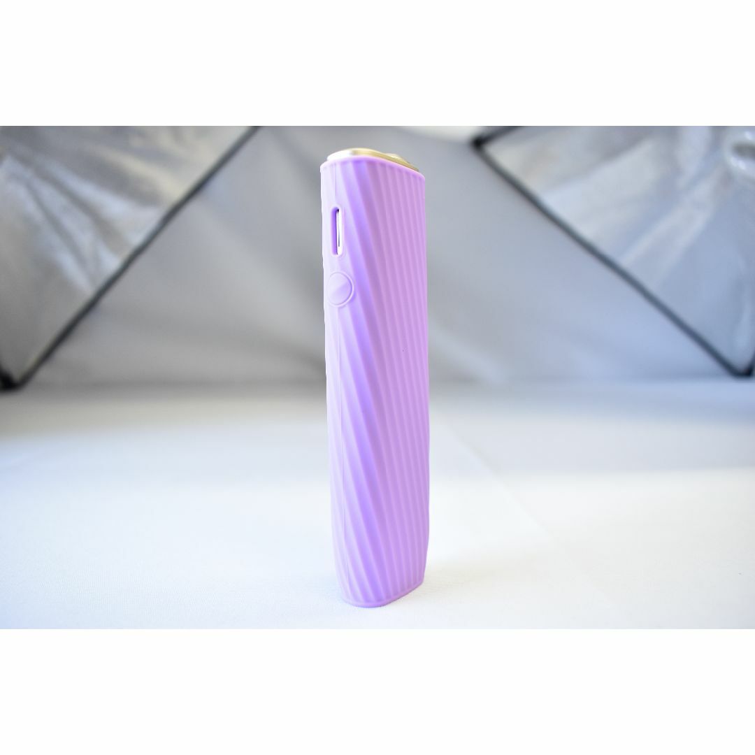 IQOS イルマワン専用ケース シリコンカバー パステルパープル メンズのファッション小物(タバコグッズ)の商品写真