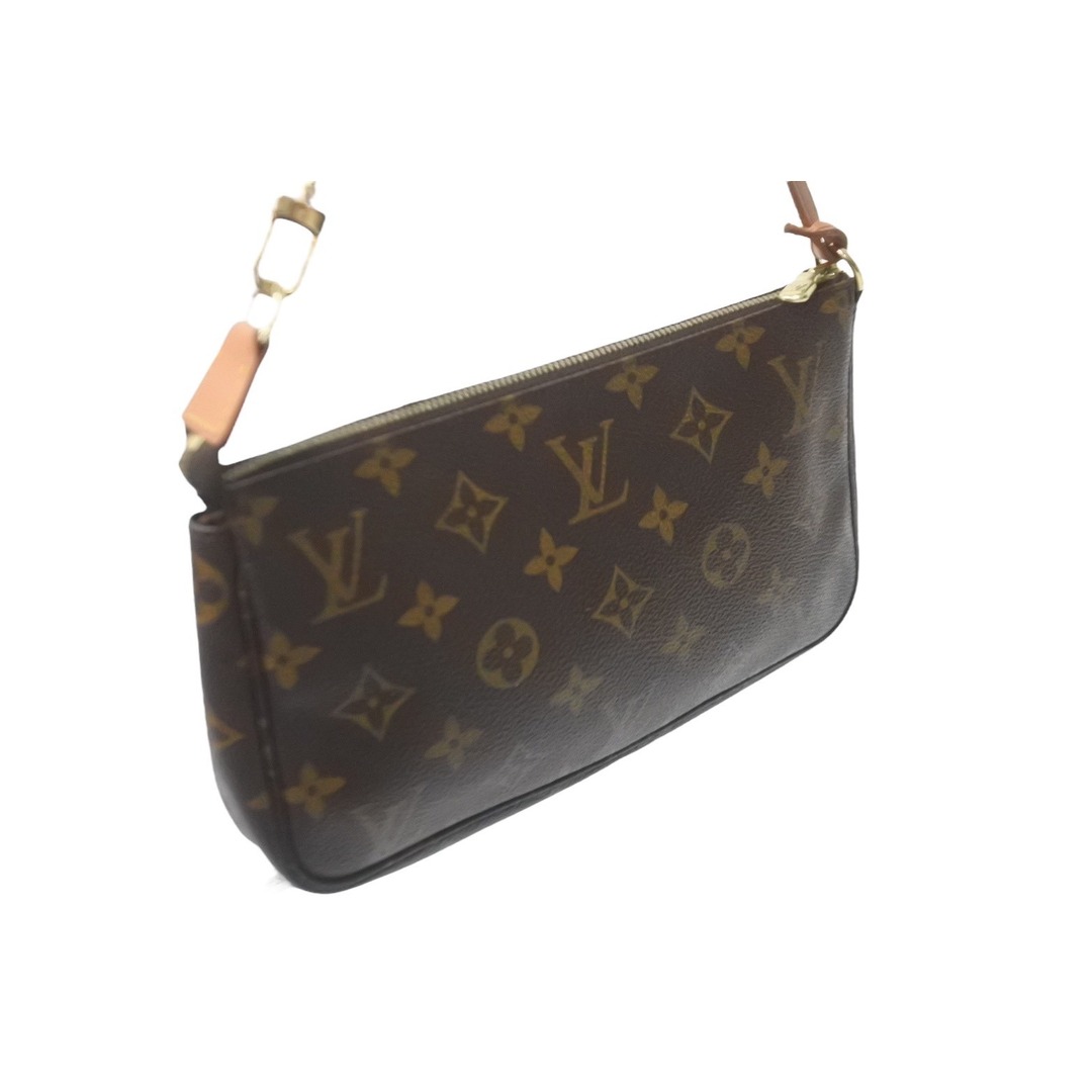 LOUIS VUITTON(ルイヴィトン)のLOUIS VUITTON ルイヴィトン ポシェット アクセソワール アクセサリーポーチ M51980 モノグラム ブラウン 美品 中古 63474 レディースのファッション小物(ポーチ)の商品写真