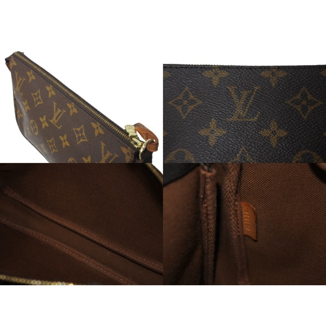 LOUIS VUITTON(ルイヴィトン)のLOUIS VUITTON ルイヴィトン ポシェット アクセソワール アクセサリーポーチ M51980 モノグラム ブラウン 美品 中古 63474 レディースのファッション小物(ポーチ)の商品写真