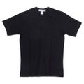COMME des GARCONS SHIRT コムデギャルソン シャツ FOREVER T-SHIRT FZ-T002-PER Tシャツ メンズ グレー ネイビー ブラック 黒 1.ブラック S