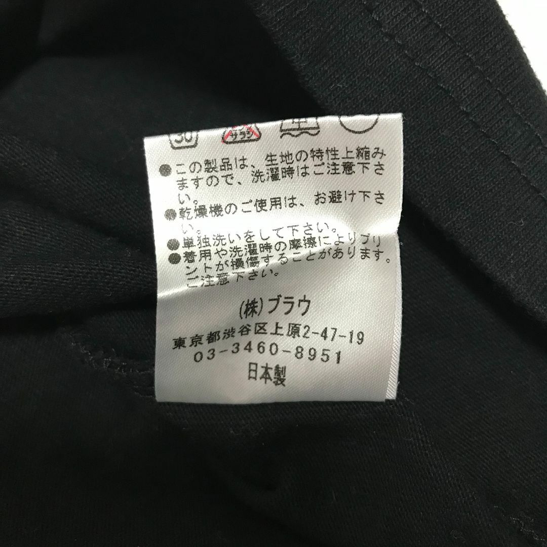 ALTERNATIVE(オルタナティブ)の【超美品】オルタナティブ 半袖Tシャツ M 黒 日本製 コットン ✓3222 レディースのトップス(Tシャツ(長袖/七分))の商品写真