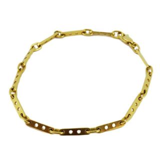 Cartier - 【4jhb129】カルティエ ブレスレット/メカノ/K18YG イエローゴールド 【中古】 レディース