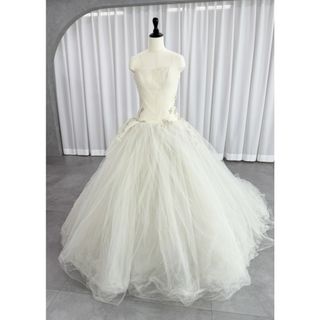 ヴェラウォン VERA WANG BRIDE Louisa ルイーザ プリンセスライン アイボリー 白 ファーストオーナー チュール(ウェディングドレス)