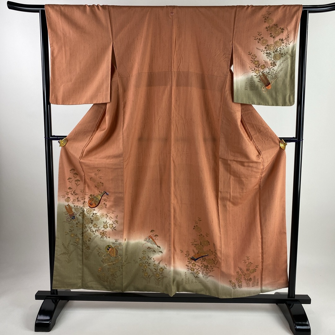 訪問着 身丈157cm 裄丈63.5cm 正絹 秀品 【中古】 レディースの水着/浴衣(着物)の商品写真