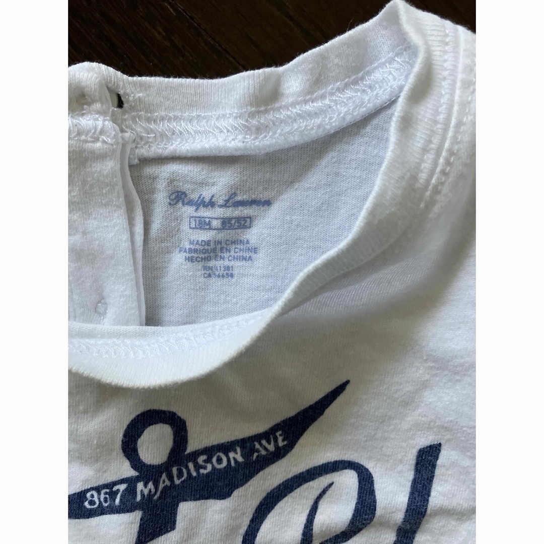 Ralph Lauren(ラルフローレン)のラルフローレン  ベビー　Tシャツ キッズ/ベビー/マタニティのキッズ服女の子用(90cm~)(Tシャツ/カットソー)の商品写真