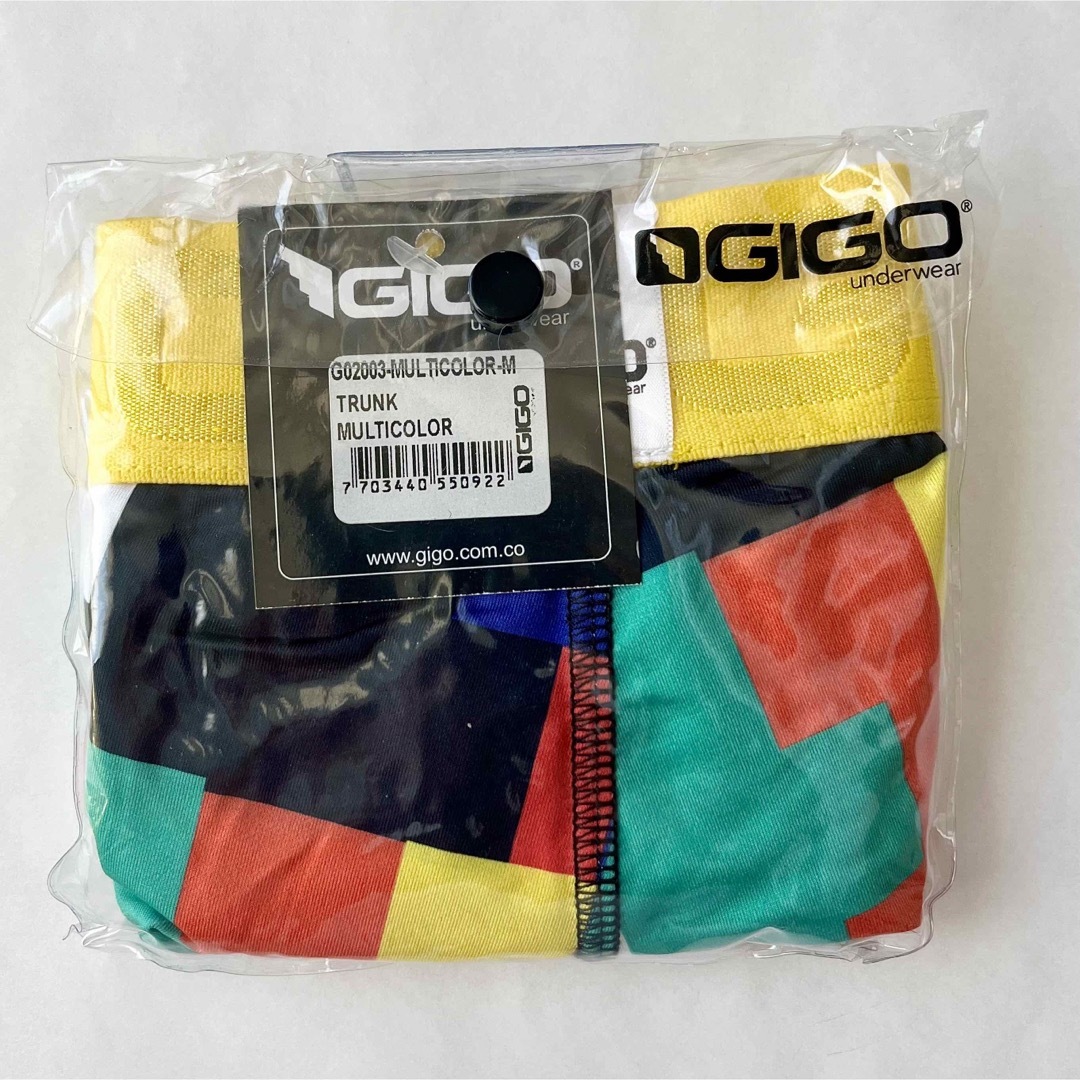 新品 ローライズボクサー Mサイズ  輸入商品 コロンビアブランド GIGO メンズのアンダーウェア(ボクサーパンツ)の商品写真