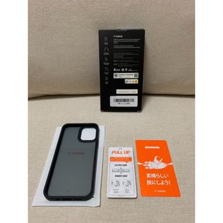 ブラック　TORRAS　iPhone12ケース　iPhone12Proケース(iPhoneケース)