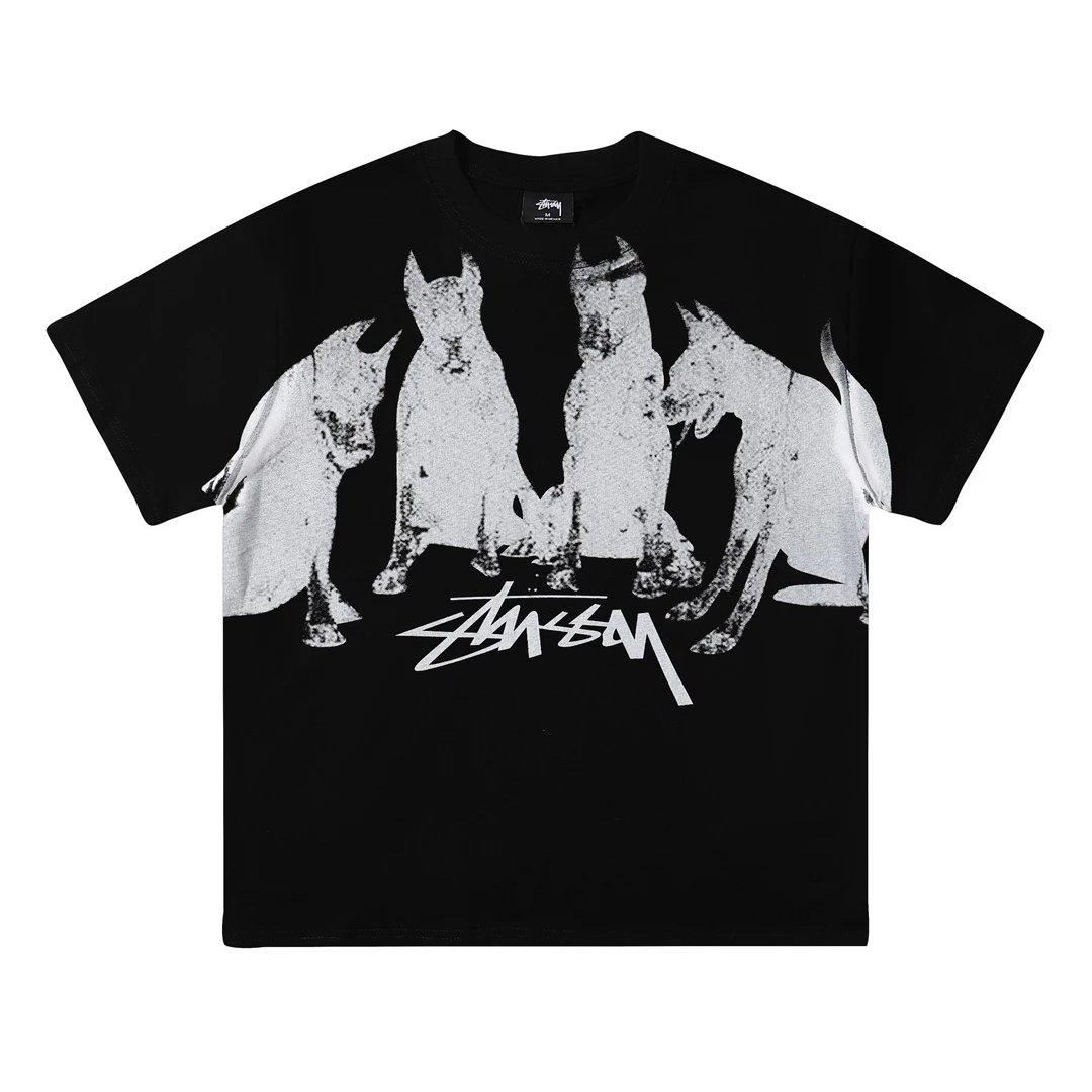 STUSSY(ステューシー)のSTUSSY ステューシー 半袖 Tシャツ  ブラック黒L  メンズのトップス(Tシャツ/カットソー(半袖/袖なし))の商品写真