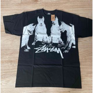 STUSSY - STUSSY ステューシー 半袖 Tシャツ  ブラック黒L 