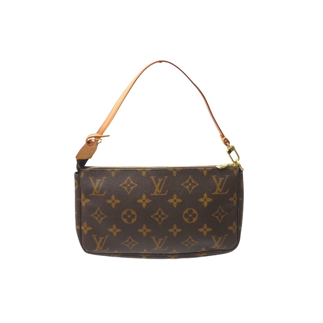 LOUIS VUITTON(ルイヴィトン)の極美品 LOUIS VUITTON ルイヴィトン アクセサリーポーチ ポシェットアクセソワール M51980 モノグラム 中古 63637 レディースのファッション小物(ポーチ)の商品写真