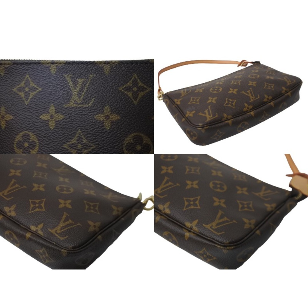 LOUIS VUITTON(ルイヴィトン)の極美品 LOUIS VUITTON ルイヴィトン アクセサリーポーチ ポシェットアクセソワール M51980 モノグラム 中古 63637 レディースのファッション小物(ポーチ)の商品写真