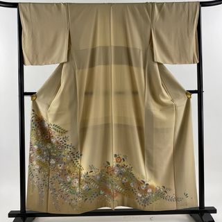 色留袖 身丈154.5cm 裄丈66cm 正絹 美品 名品 【中古】(着物)