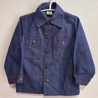 マーキーズ(MARKEY'S)のキッズ　古着　ヴィンテージ　デニム　70s レトロ　busterbrown(ジャケット/上着)