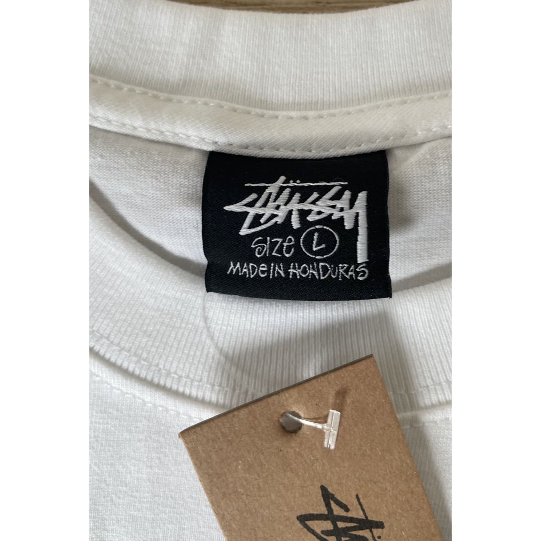 STUSSY(ステューシー)のSTUSSY ステューシー 半袖 Tシャツ  ホワイト 白  L メンズのトップス(Tシャツ/カットソー(半袖/袖なし))の商品写真