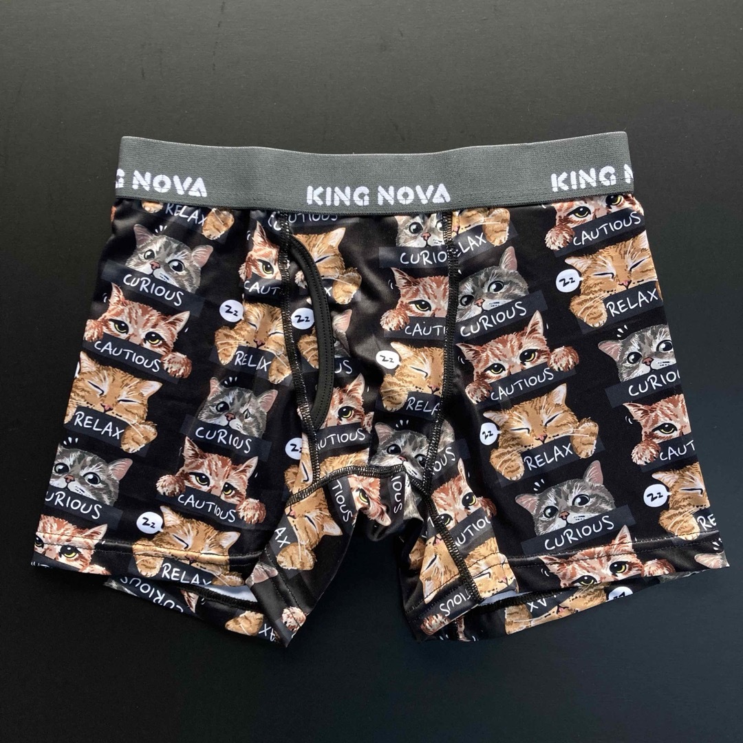 【新品】Mサイズ★KINGNOVA★キングノバ★ボクサーパンツ★2枚組！★A メンズのアンダーウェア(ボクサーパンツ)の商品写真