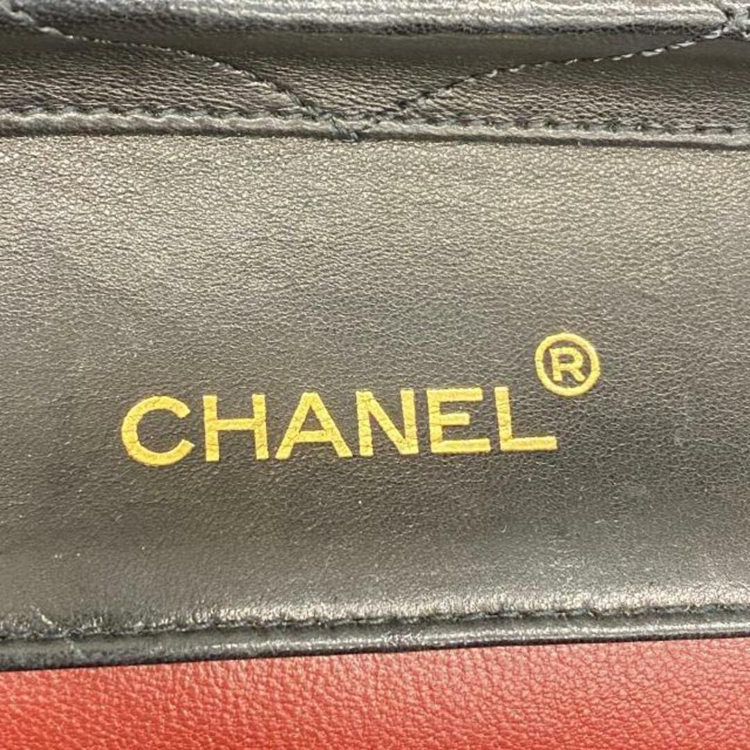 CHANEL(シャネル)の【4ic2511】シャネル ショルダーバッグ/マトラッセ/Wチェーン/ラムスキン/ブラック/ゴールド金具 【中古】 レディース レディースのバッグ(ショルダーバッグ)の商品写真