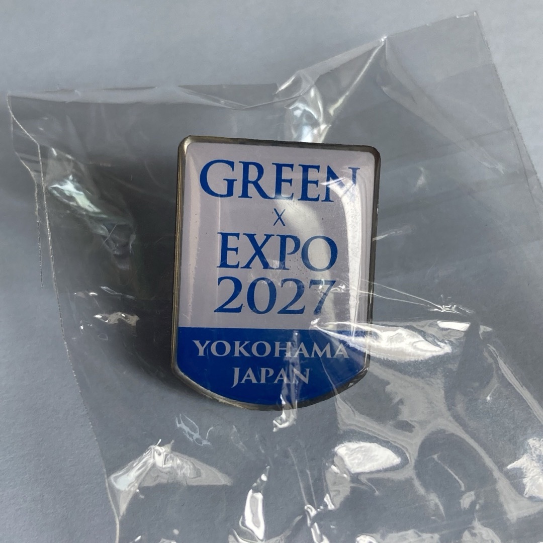 ピンバッジ GREEN×EXPO 2027 エンタメ/ホビーのコレクション(ノベルティグッズ)の商品写真