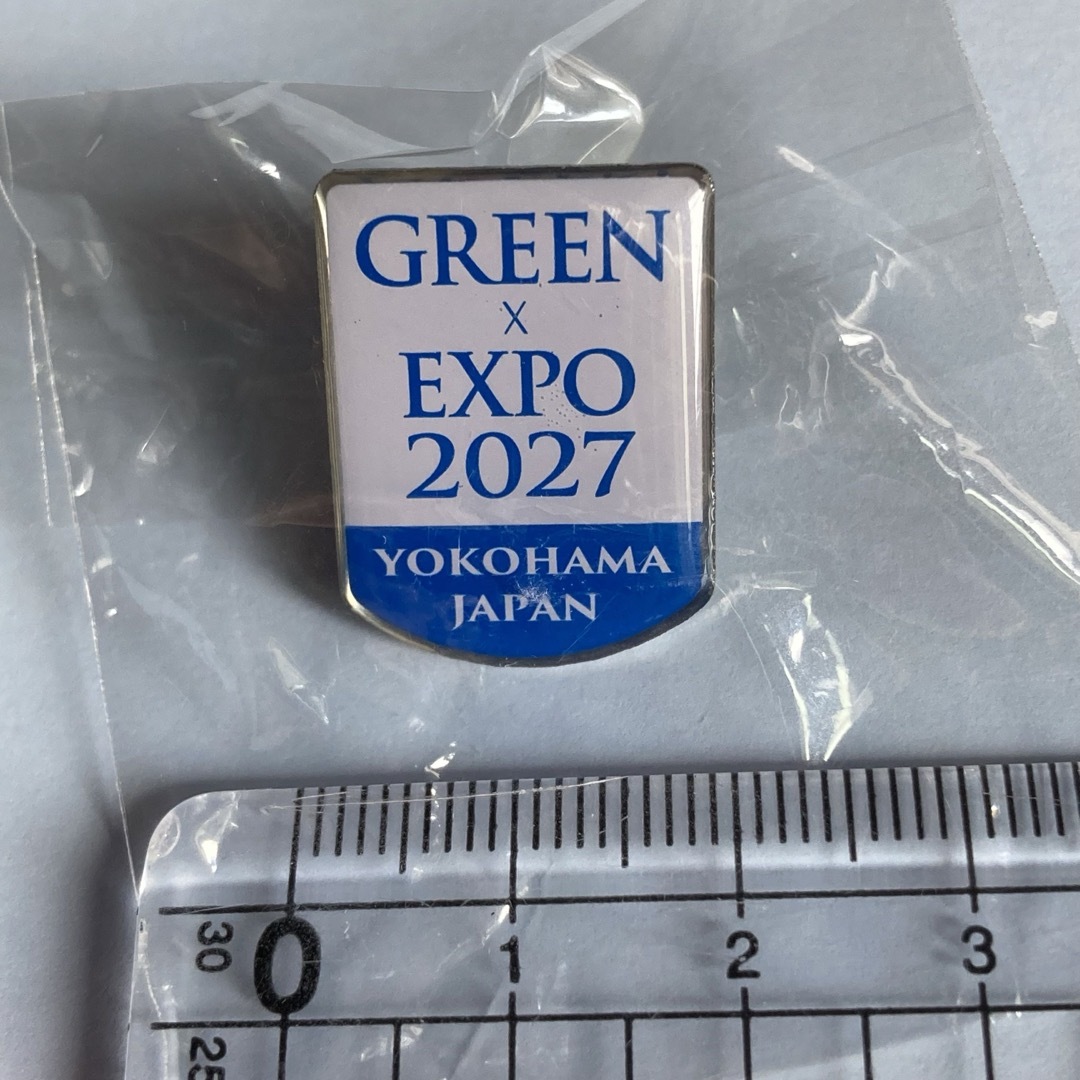 ピンバッジ GREEN×EXPO 2027 エンタメ/ホビーのコレクション(ノベルティグッズ)の商品写真