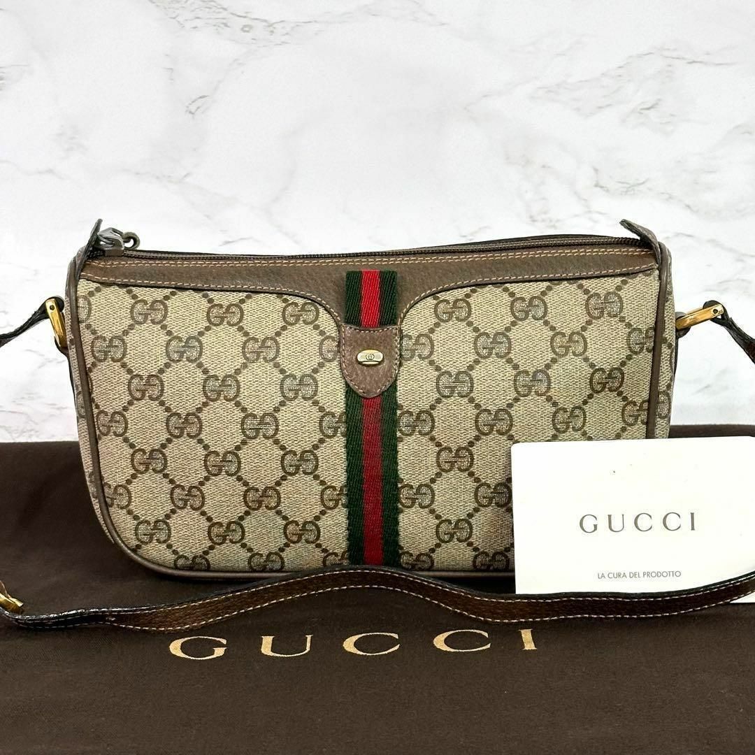 Gucci(グッチ)のグッチ GUCCI ショルダーバッグ シェリーライン GG柄 GGロゴ レディースのバッグ(ショルダーバッグ)の商品写真