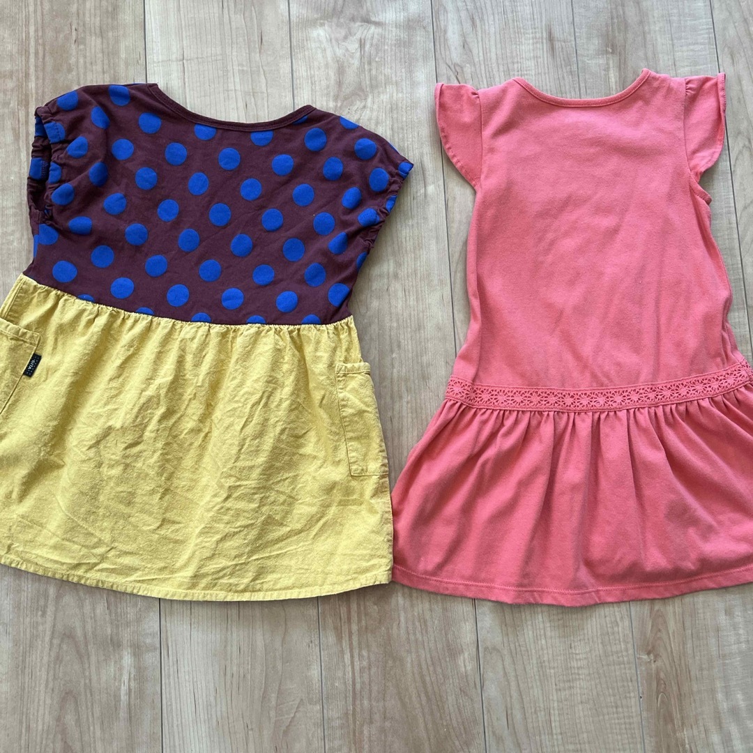 ベルメゾン(ベルメゾン)の夏ワンピース2点 キッズ/ベビー/マタニティのキッズ服女の子用(90cm~)(ワンピース)の商品写真