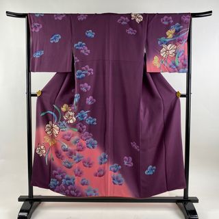 付下げ 身丈153.5cm 裄丈66cm 正絹 美品 名品 【中古】(着物)