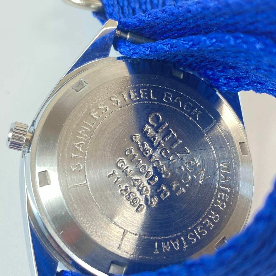 CITIZEN(シチズン)のシチズン Citizen イーグルセブン 4-281080 ブルー文字盤 自動巻 メンズの時計(その他)の商品写真