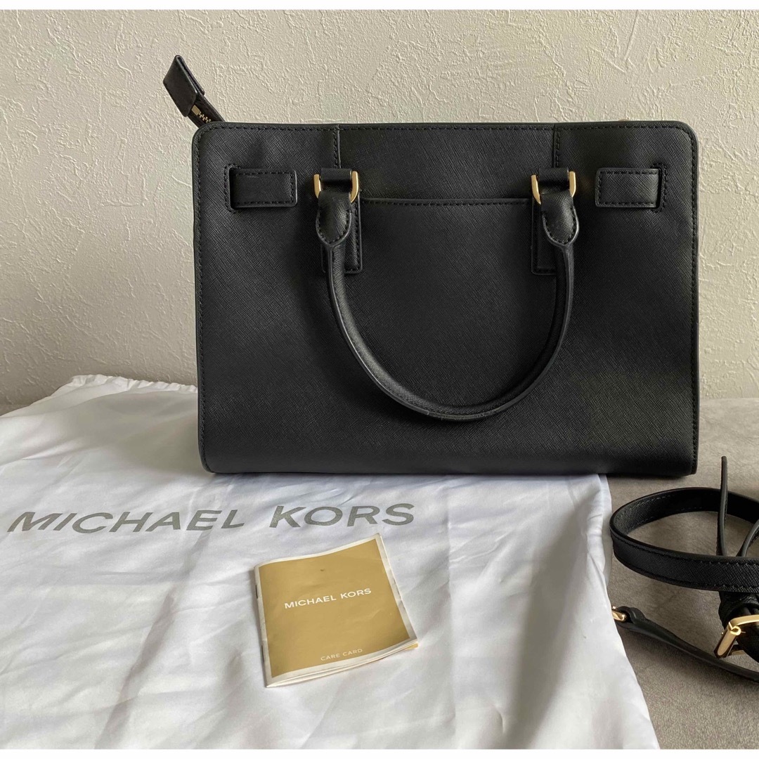 Michael Kors(マイケルコース)のMICHAEL KORS 2way 黒 ショルダーバッグ マイケルコース レディースのバッグ(ハンドバッグ)の商品写真
