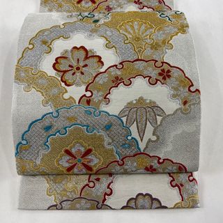 袋帯 美品 秀品 六通 正絹 【中古】(帯)