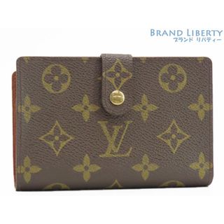 ルイヴィトン(LOUIS VUITTON)の美品ルイヴィトンモノグラムポルトモネビエヴィエノワ二つ折りがま口財布(財布)