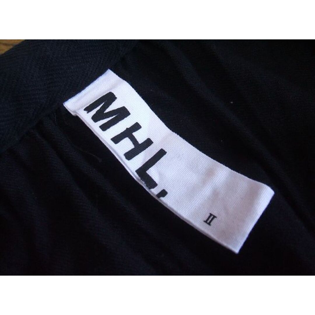 MHL.(エムエイチエル)のMHL. ギャザースカート/2/マーガレットハウエル スカート ブラック レディース エムエイチエル【中古】0-0812G△ レディースのスカート(その他)の商品写真