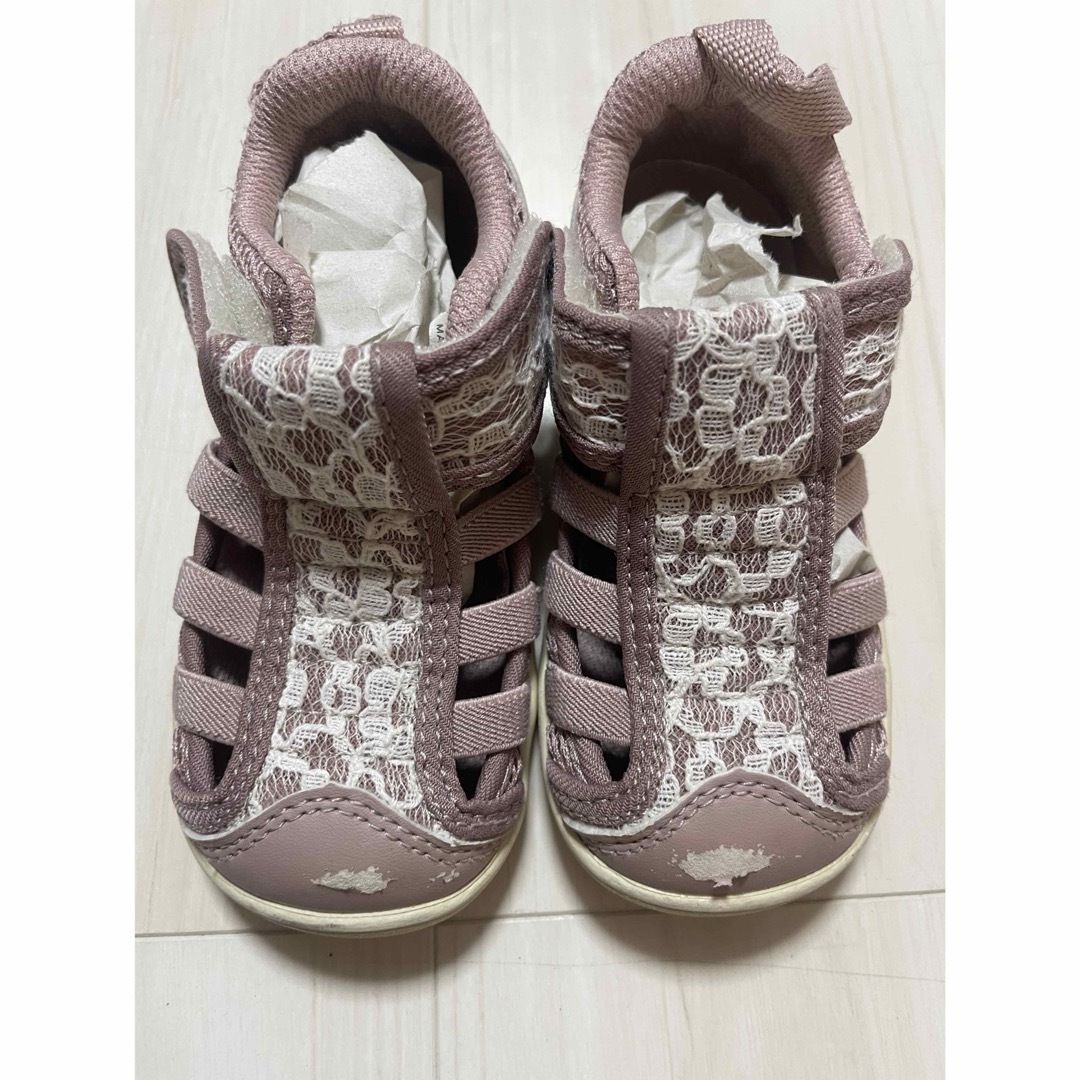イフミー　IFME 15cm サンダル　ピンク　女の子 キッズ/ベビー/マタニティのキッズ靴/シューズ(15cm~)(サンダル)の商品写真