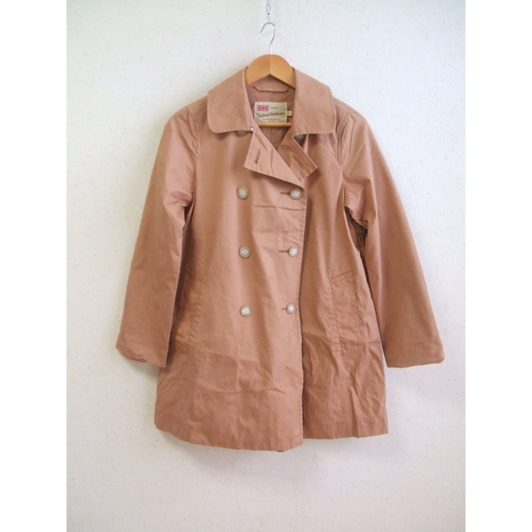 Traditional Weatherwear サイズ34 トレンチコート ライトブラウン レディース トラディショナルウェザーウェア【中古】0-0704M△ レディースのジャケット/アウター(トレンチコート)の商品写真