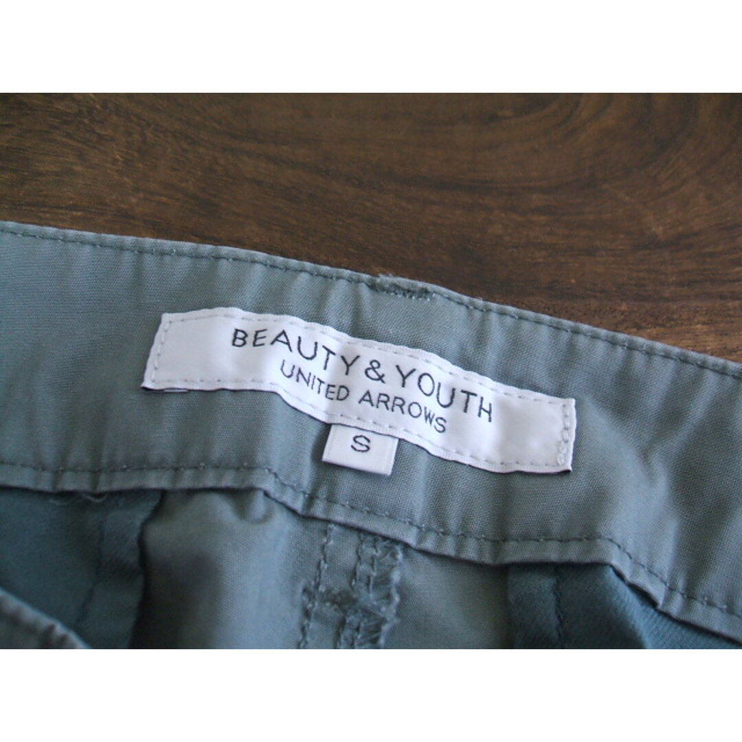 BEAUTY&YOUTH UNITED ARROWS(ビューティアンドユースユナイテッドアローズ)のBEAUTY & YOUTH UNITED ARROWS アーミーパンツ/S/UNITED ARROWS パンツ カーキ レディース ビューティアンドユース【中古】0-0717G△ レディースのパンツ(カジュアルパンツ)の商品写真