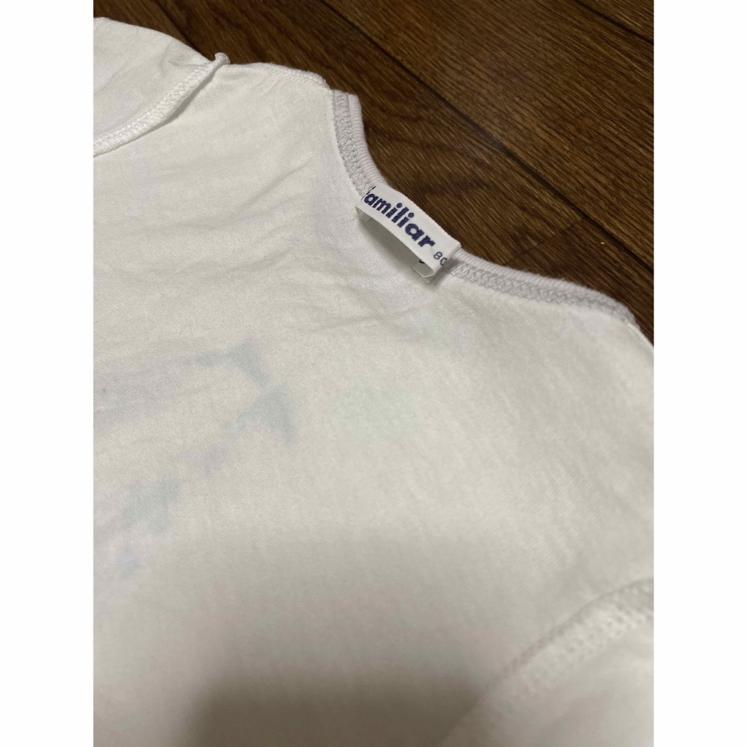 familiar(ファミリア)のファミリア　Tシャツ　80 ユニセックス キッズ/ベビー/マタニティのキッズ服男の子用(90cm~)(Tシャツ/カットソー)の商品写真