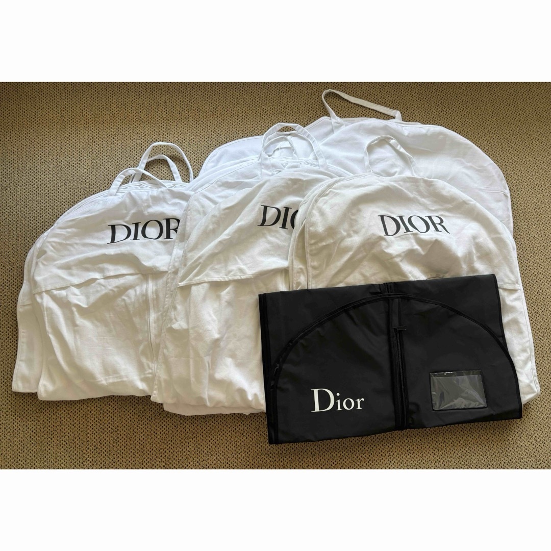 Christian Dior(クリスチャンディオール)のDIOR ディオール　ガーメントケース　10枚セット インテリア/住まい/日用品の収納家具(押し入れ収納/ハンガー)の商品写真