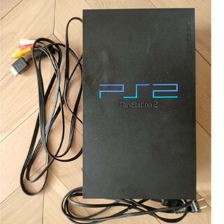 プレイステーション2(PlayStation2)のPS2 本体 クリアブラック(家庭用ゲーム機本体)