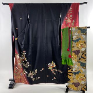 振袖 身丈165cm 裄丈69cm 正絹 秀品 【中古】(着物)