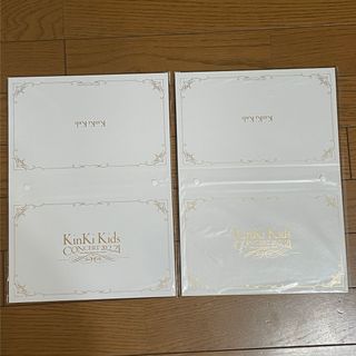 キンキキッズ(KinKi Kids)のKinKi Kids 会報ファイル ケース 2冊セット(アイドルグッズ)