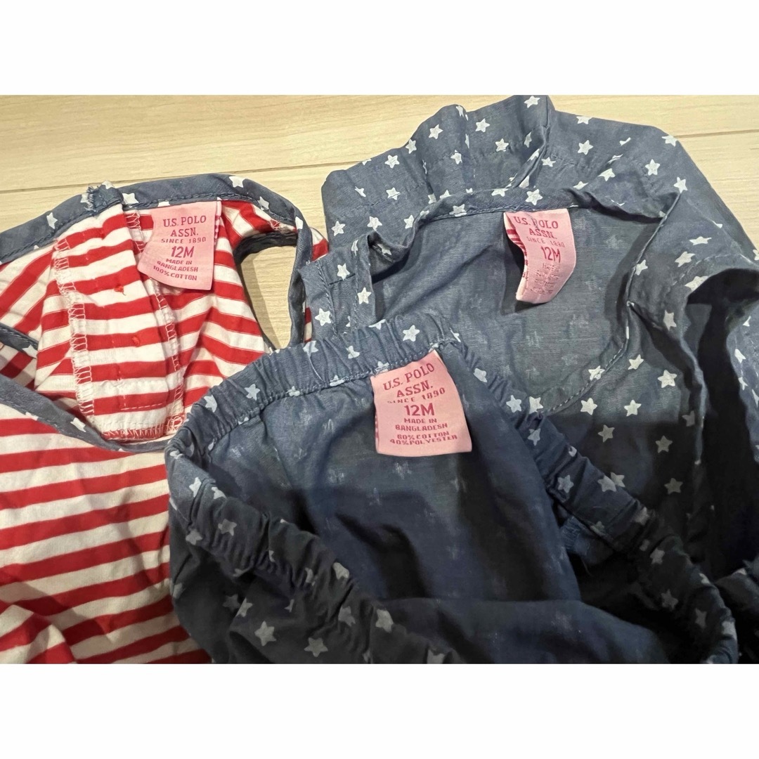 POLO RALPH LAUREN(ポロラルフローレン)のU.S POLO ワンピースセット売り　80 キッズ/ベビー/マタニティのベビー服(~85cm)(ワンピース)の商品写真